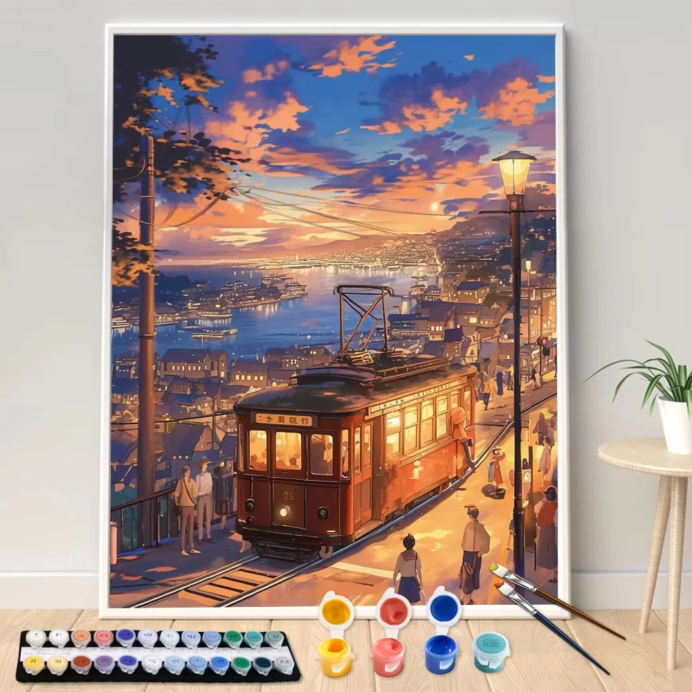 Photography Design - DIY Digital Painting Paint By Numbers