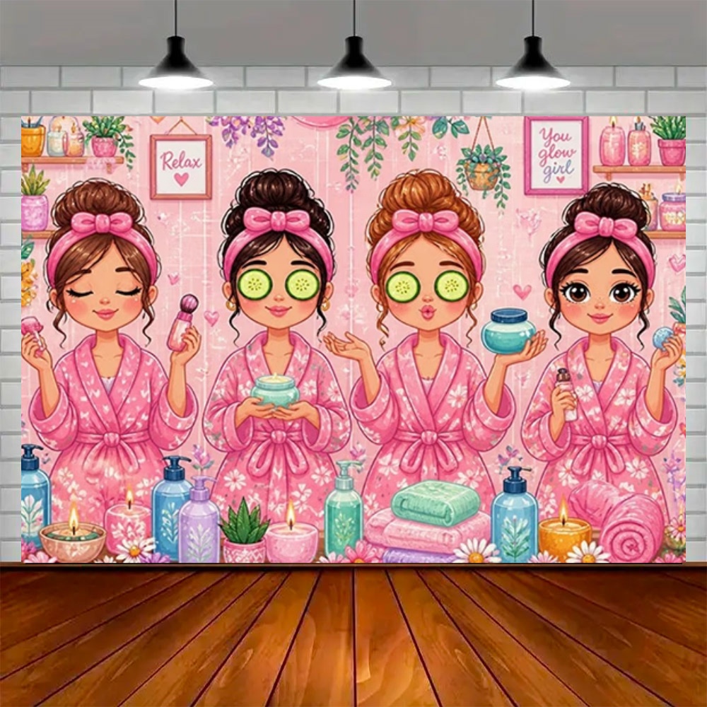 Spa Party Decoration Backdrop  - đánh giá và giá Photography Cheat Sheet