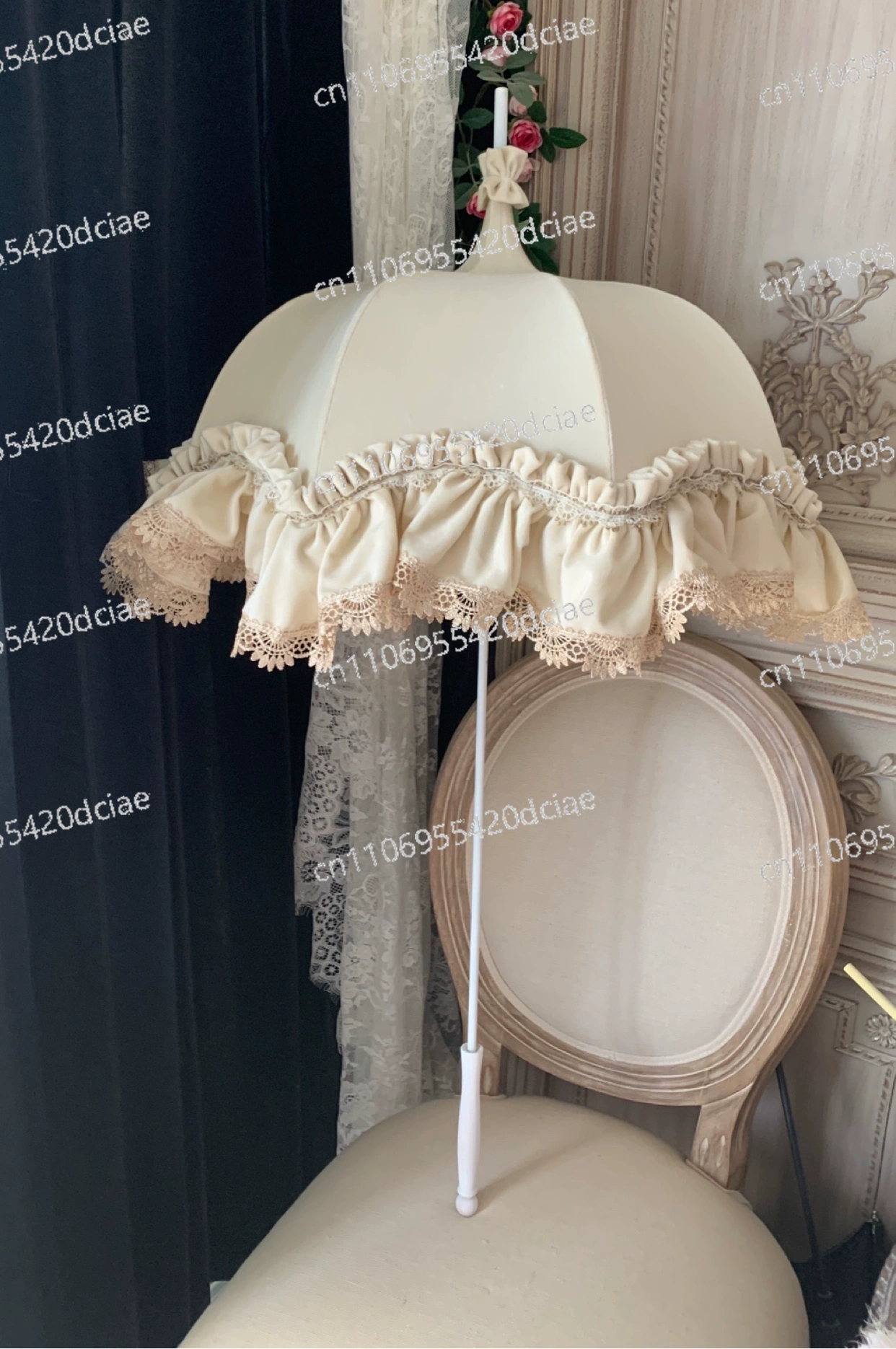 Handmade Vintage Lolita Umbrel - đánh giá và giá Photography Umbrella